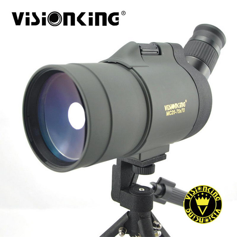视界王VISIONKING 25-75X70马卡式单筒望远镜观景镜高清观鸟镜