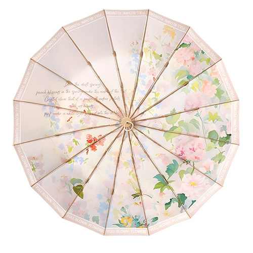 德国防晒伞女高颜值晴雨两用手动