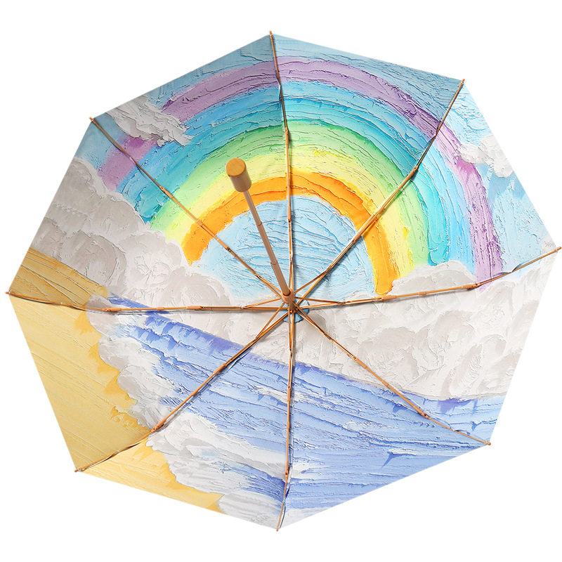 德国雨伞女高颜值晴雨两用简约图片