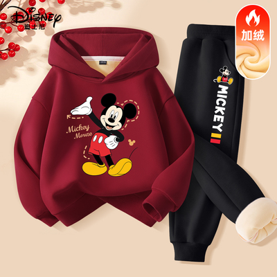 迪士尼儿童连帽卫衣套装