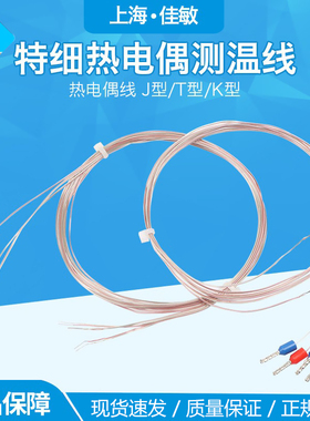 TT-K-30-SLE测温线T/J型0.25细热电偶线K型四氟测温感温线TT-K-36