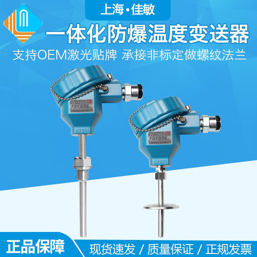 Pt100防爆热电阻 WZP-240 螺纹安装防爆热电偶 温度传感器探头