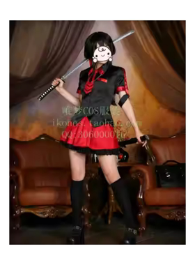 促销包邮BLOOD-C 更衣小夜cosplay装服 女装日常制服水手绝美返图