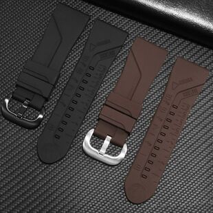 男 硅胶橡胶表带 28mm 适配SEVENFRIDAY七个星期五手表S3