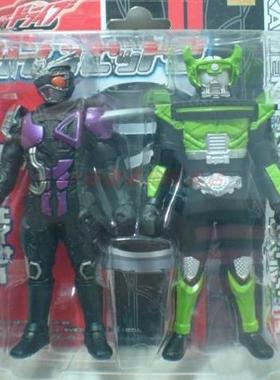 PLEX 假面骑士DRIVE 疾驰 魔进追迹者 软胶 手办人偶 一套2个