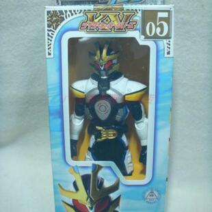 现货万代 幪面超人 假面騎士KIVA 月骑 牙王 灵骑 软胶人偶手办05