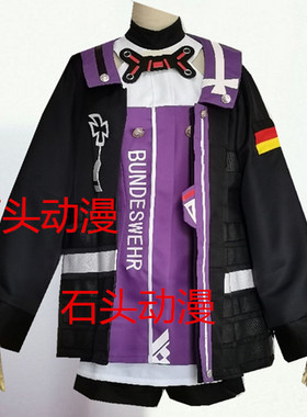 cos服装少女前线hk416 Mod 3cosplay服大全套