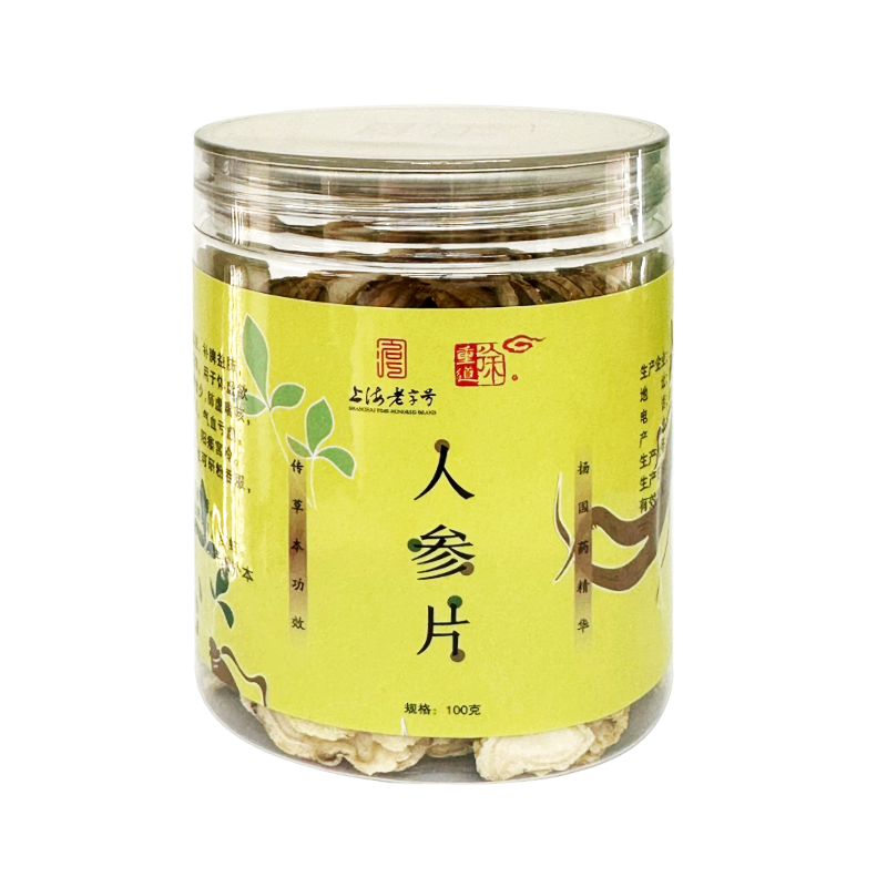徐重道 人參片100g/瓶