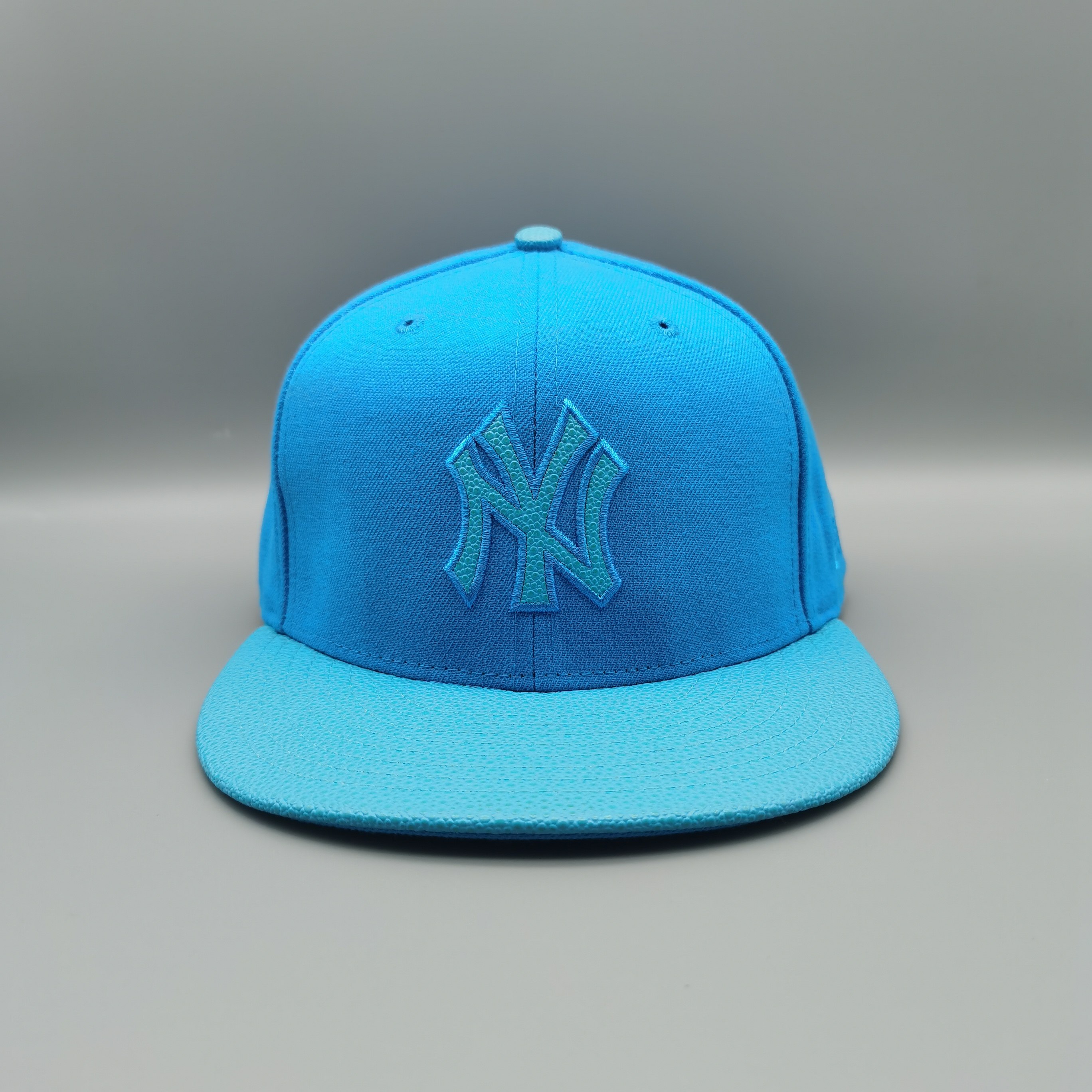 newera正版▲⑧美职棒mlb 纽约洋基pu帽檐pu标全封口棒球帽平檐帽