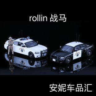 Rollin 64 道奇战马 CHP 北极熊 纽约州州警NYSP合金汽车模型