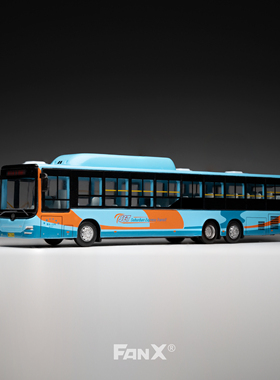 方相1:110 DD6141B02N三轴 承德9路 丹东黄海车模 FanX 南京32路