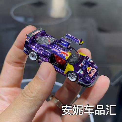 1/64 车魔王 HEC北展 R34 T1 R35 奥特曼 帕加尼华雅合金汽车模型
