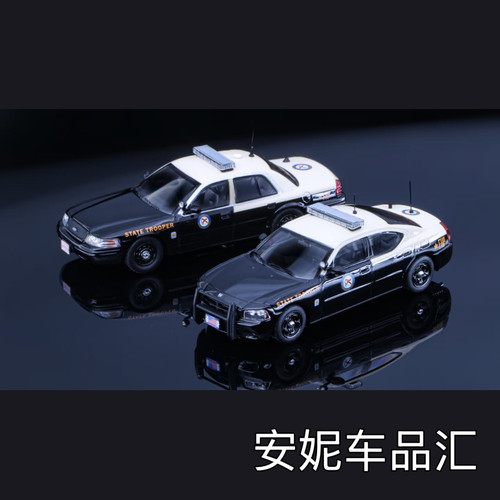 Rollin Florida Highway Patrol FHP CV佛罗里达州福特cv战马模型