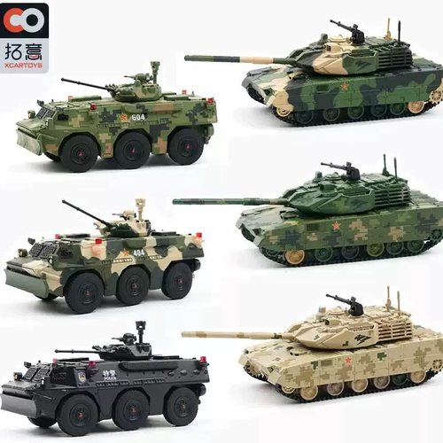 拓意 1:64 G021-1  地对空导弹运输车 军绿色 东风 合金汽车模型