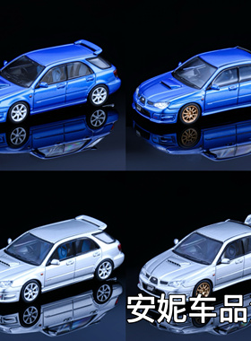 Furuya 1:64斯巴鲁Subaru翼豹Impreza WRX STi 九代合金车模