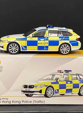 Tiny微影 BMW宝马5系 香港警车交通部巡逻车G31 AM6141 合金车模