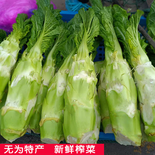 【顺丰包邮】安徽无为蔬菜榨菜心芥菜心本地榨菜时令菜心烧汤清炒