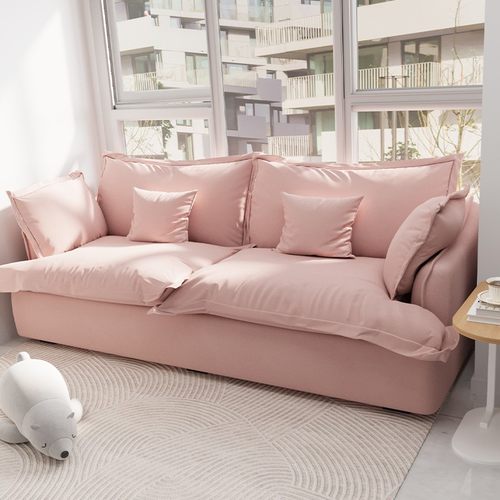 花瓣云朵布艺沙发客厅阳台家用