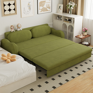 云朵沙发床折叠一体两用可以长期睡客厅小户型单双人多功能推拉床