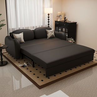 云朵沙发床折叠一体两用可以长期睡客厅小户型单双人多功能推拉床