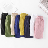 男童棉质短裤 卡通印花梭织中裤 潮范休闲五分裤 2024夏款 童裤 男孩