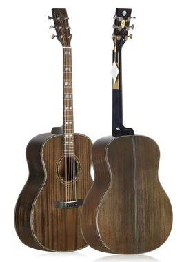 美国鈞琳吉他民谣全单电箱加振蓝牙鼓机JUNLIN钧琳吉他