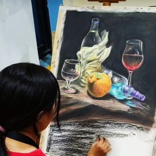 代画素描静物石膏人像水彩水粉彩铅色彩速写肖像画真人照片纯手绘