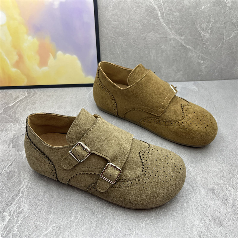 2026春季绒面勃肯鞋女休闲风双扣带百搭平底时尚软底防滑女单鞋,女鞋,勃肯鞋/软木鞋,淘宝优惠券,粉丝福利购,淘宝优惠卷