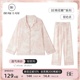 月子服薄款 纯棉睡衣女款 夏 孕妇双层纱棉纱家居服纱布2024新款 夏季