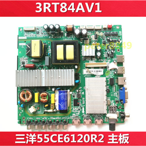 原装三洋 55CE6120R2液晶电视主板 3RT84AV1配屏LVF550CSDX E4 V3