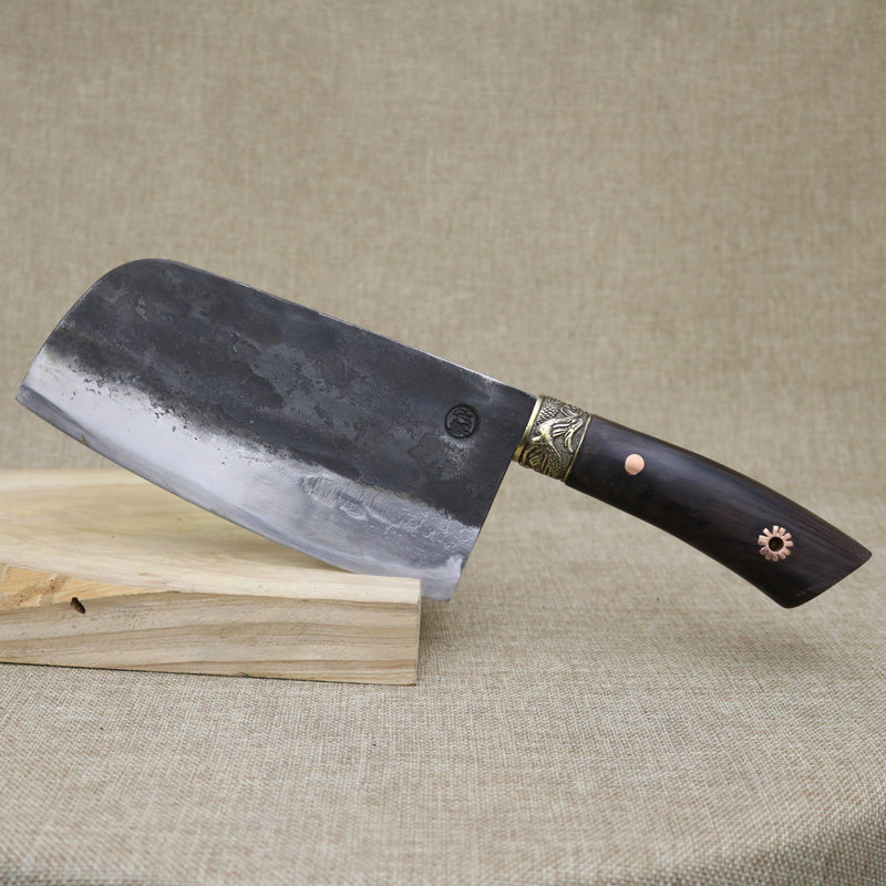 龙泉螭龙传统纯手工锻打老式铁菜刀家用斩切刀商用切片刀厨房刀具在类目 厨房/烹饪用具, 烹饪用具, 刀具, 菜刀中 - 来自Buy2taobao.com提供专业的淘宝代购服务