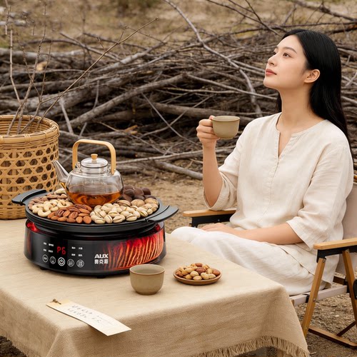 【升级火山呼吸氛围灯】围炉煮茶