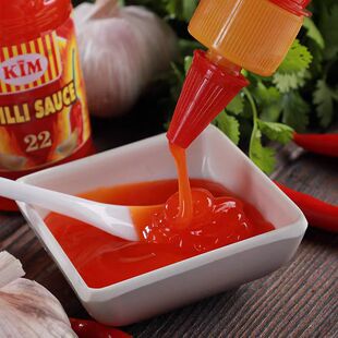 俄罗斯进口辣酱22号吉姆辣椒酱甜辣蒜蓉酱烧烤肉串佐料200g家商用