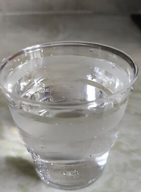 硬质200ml一次性杯子加厚酒杯航空杯PS塑料水晶太空杯KTV水杯60只