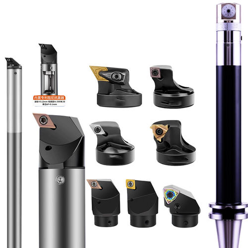 10倍深孔加工阻尼刀杆减震抗震防震车刀7D/10D/12D/14D精镗BT刀柄