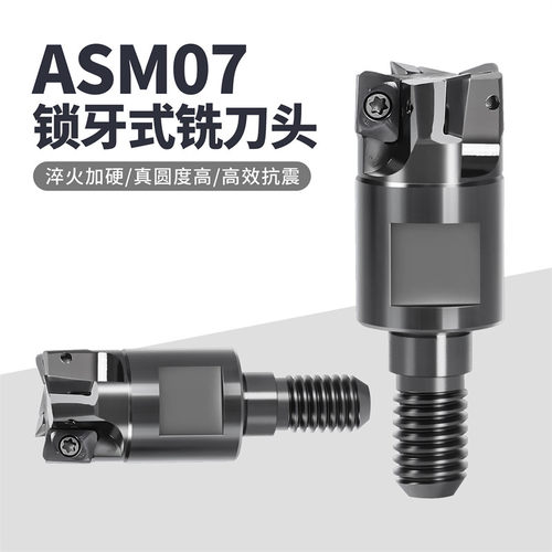 ASM07小径刀头抗震铣刀杆