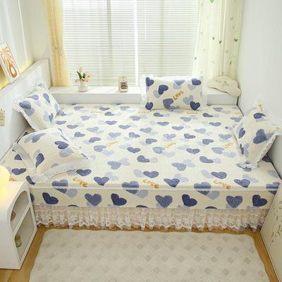 床盖防滑夹棉牛奶绒炕罩