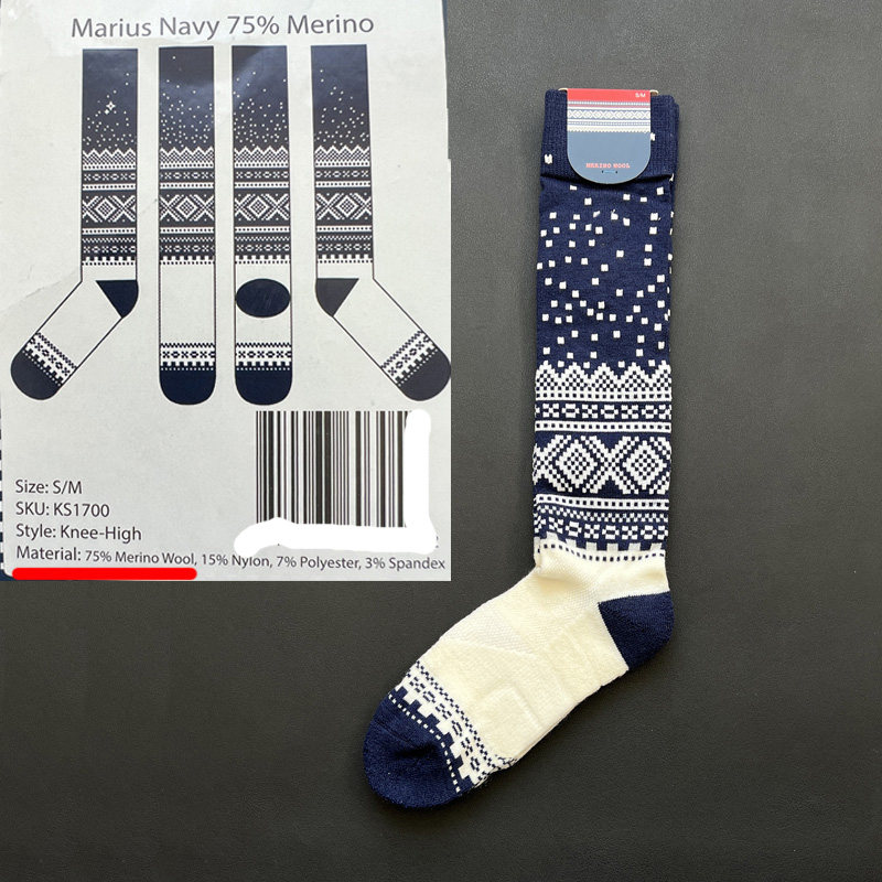 75%美丽奴羊毛长筒袜冬季保暖防寒加厚透气不臭脚户外男女运动袜,女士内衣/男士内衣/家居服,长筒袜,淘宝优惠券,粉丝福利购,淘宝优惠卷