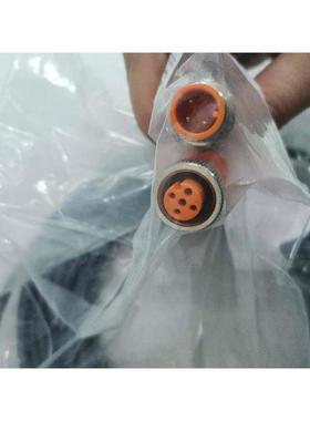 正品原装全新正品IFM易福门连接线 EVC493 公母头 M12 3芯 10米
