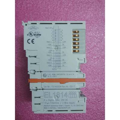 正品原装拆机BECKHOFF倍福 EL1814 成色很新 品质现货功能包好