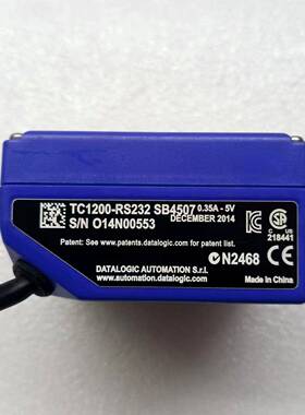 原装正品DATALOGIC得利捷 TC1200-RS232 SB4507 工业条码阅读器条