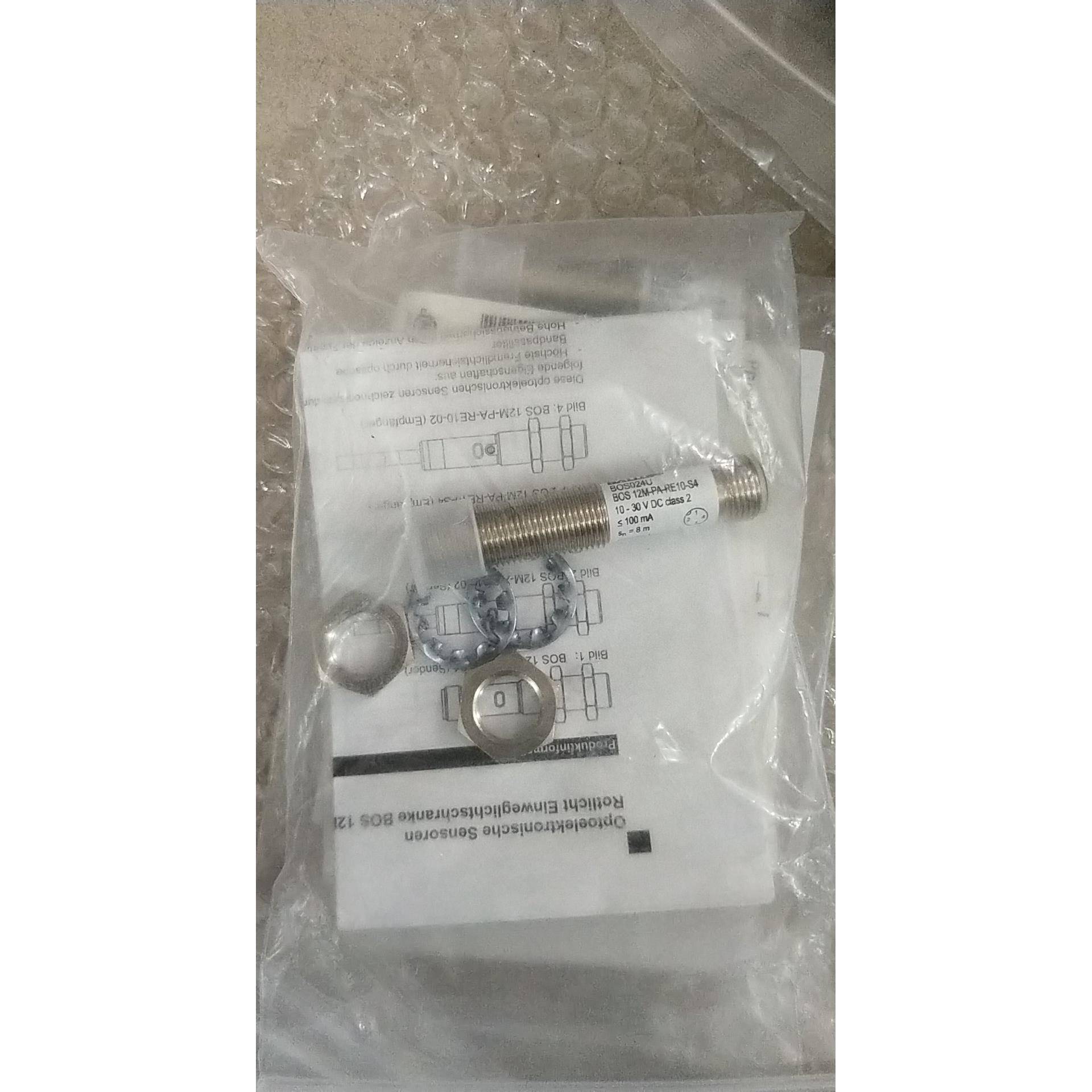 原装正品全新正品巴鲁夫 BOS 12M-PA-RE10-S4 BOS024U 现货功能包