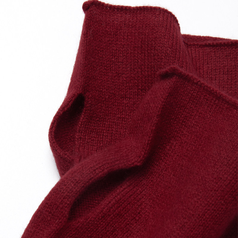 AUTUMN AND WINTER NEW CASHMERE WOMENS LONG SLEEVE GLOVES SLEEVE PROTECTOR WRIST GUARD EXTENDED WRIST GUARD HALF SLEEVE