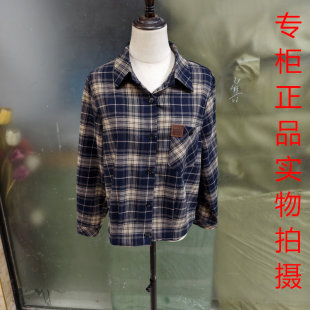 宽松百搭休闲外套显瘦学院风上衣 女长袖 美尚612英伦风格 子衬衫