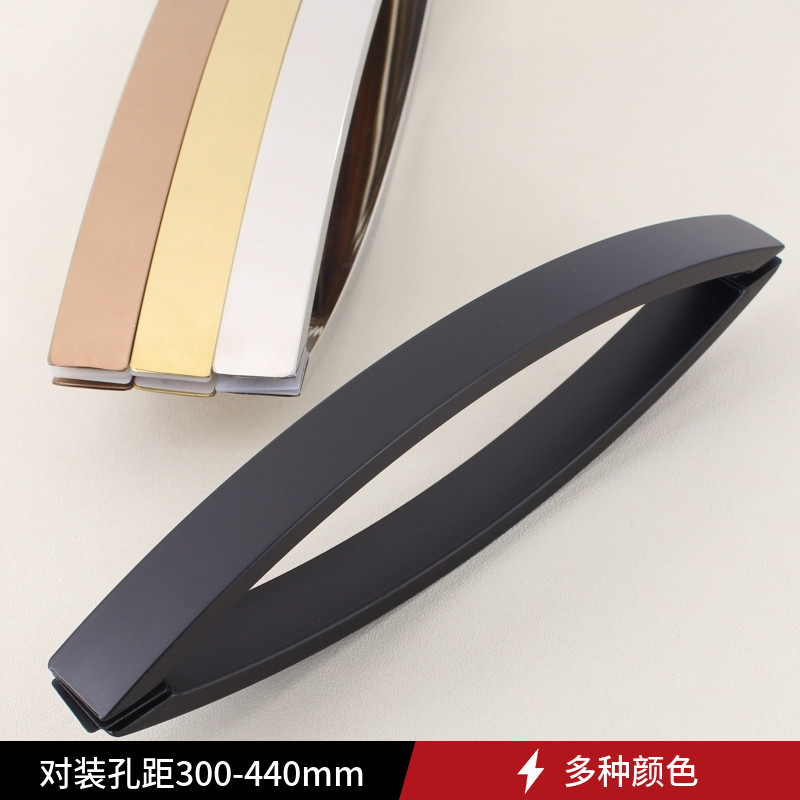 玻璃门拉手浴室扶手九把刀弧方