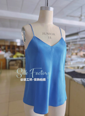 v领纯色欧货夏季上衣新款时尚