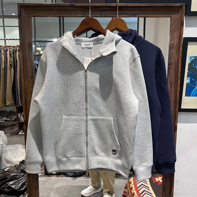 春秋时尚宽松连帽卫衣外套男高街潮流时尚休闲卫衣男女款运动外套