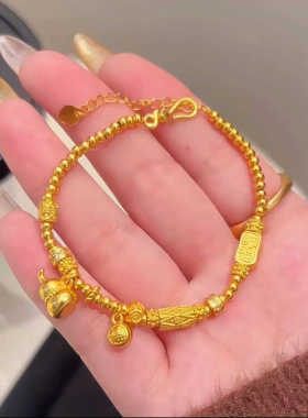 新中式葫芦纳福手链古法精致首饰