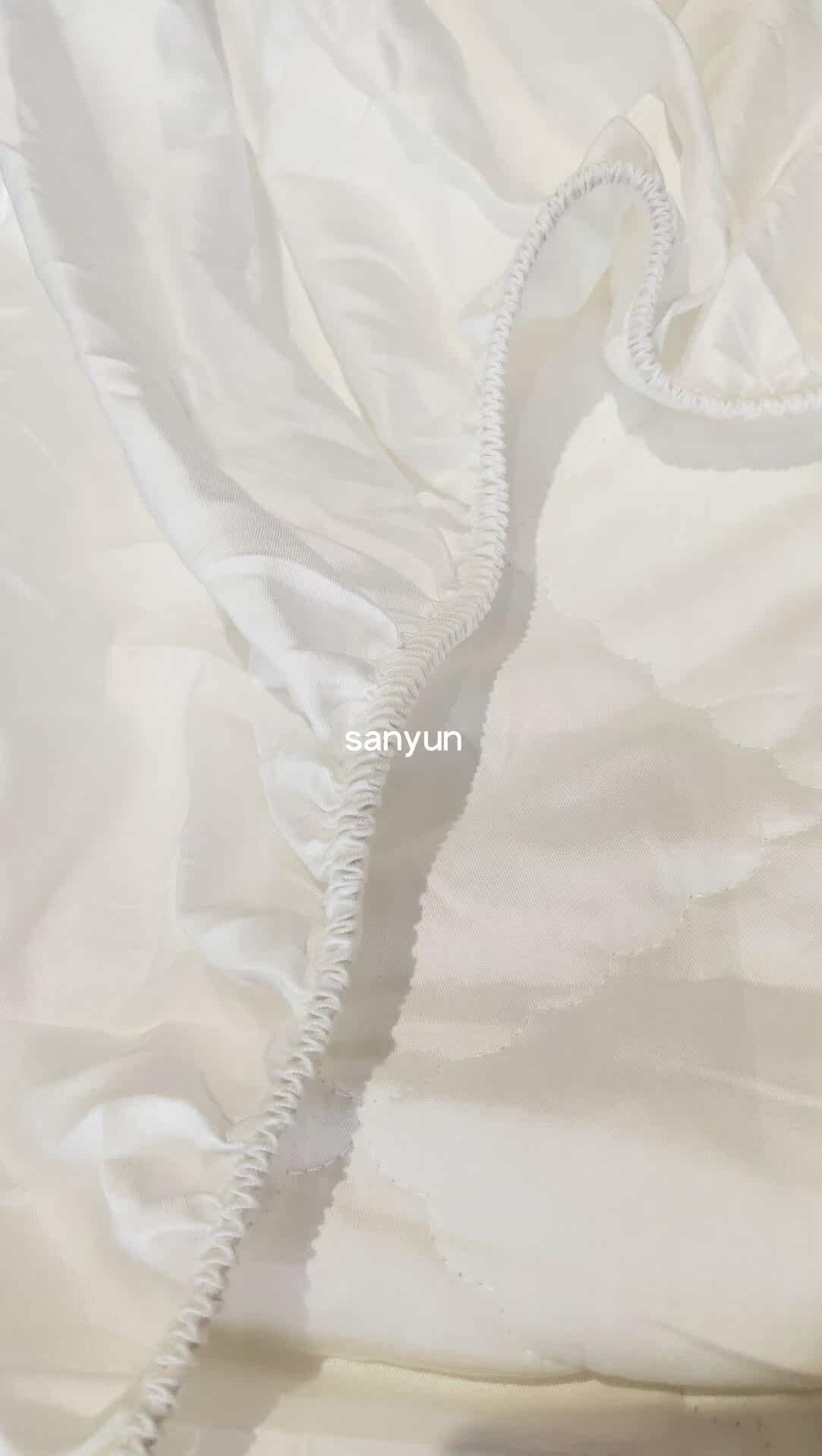 孚日纯棉床笠保洁床垫套罩防滑固定席梦思保护套防尘套全包床单