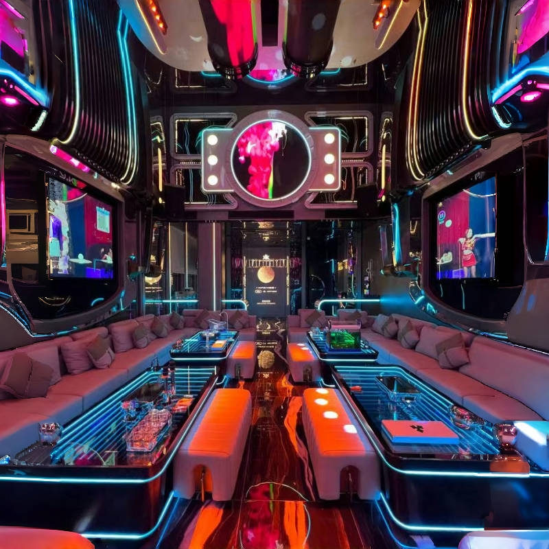 KTV金属造型模块高端定制设计